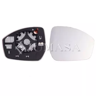 JUMASA 55320337 - Verre de rétroviseur, rétroviseur extérieur