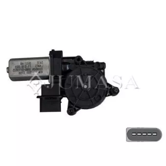 Moteur électrique, lève-vitre arrière droit JUMASA [ZR BMO42 R C]