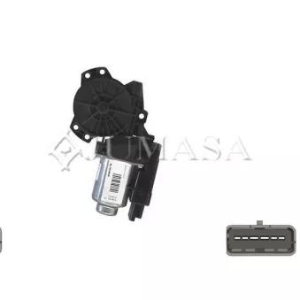 Moteur électrique, lève-vitre avant droit JUMASA [ZR KAO42 R C]