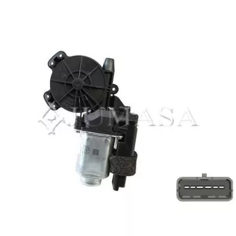 Moteur électrique, lève-vitre arrière gauche JUMASA [ZR RNO104 L C]