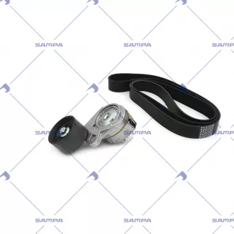 SAMPA 020.705 - Jeu de courroies trapézoïdales à nervures