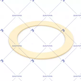 Bague d'étanchéité, moyeu de roue SAMPA [070.009]