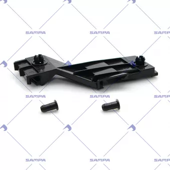 Support, pare-chocs arrière droit SAMPA [1810 0527]