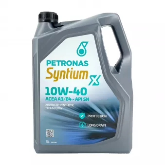Huile moteur 10W-40 SYNTIUM X – 5L PETRONAS [70984M12EU]