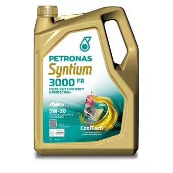 Huile moteur 5W-30 SYNTIUM 3000 FR – 5L PETRONAS [70260M12EU]