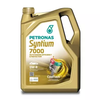 Huile moteur 0W-8 SYNTIUM 7000 – 5L PETRONAS 70727M12EU