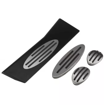 Kit de revêtement de pédales TEKNÖR EZC-BM-457 pour LANCIA THEMA Cooper S ALL4 - 184cv