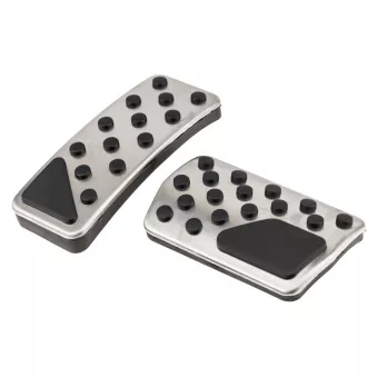 Kit de revêtement de pédales TEKNÖR EZC-CH-122 pour LAND ROVER RANGE ROVER VELAR 3.0 CRD V6 4x4 - 218cv