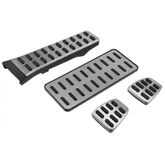 Kit de revêtement de pédales TEKNÖR EZC-HY-731 pour VOLKSWAGEN TRANSPORTER - COMBI 2.0 traction intégrale - 163cv