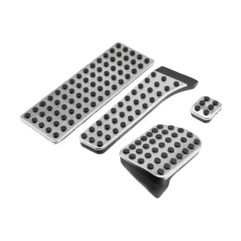 Kit de revêtement de pédales TEKNÖR EZC-ME-351 pour AUDI A5 E 350 BlueTEC - 252cv