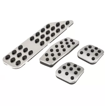 Kit de revêtement de pédales TEKNÖR EZC-PL-170 pour BMW Série 3 1.7 CDTI - 110cv Kit de revêtement de pédales TEKNÖR EZC-PL-170 pour BMW Série 3 1.7 CDTI - 110cv