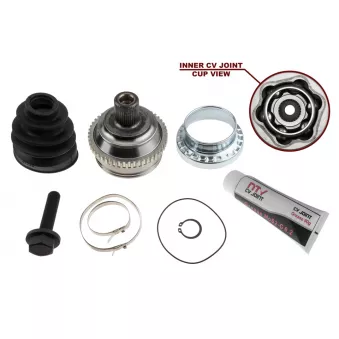 Embout de cardan avant (kit de réparation) TEKNÖR NPZ-VW-050 pour VOLKSWAGEN TRANSPORTER - COMBI 2.4 D Syncro - 78cv