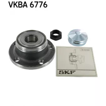 Roulement de roue arrière SKF VKBA 6776 pour FIAT DOBLO 1.4 Natural Power - 120cv