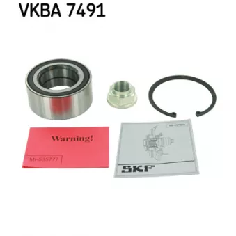 Roulement de roue avant SKF VKBA 7491 pour HONDA ACCORD 2.4 - 201cv