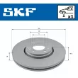 SKF VKBD 80037 V1 - Jeu de 2 disques de frein avant