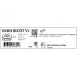 SKF VKBD 80037 V1 - Jeu de 2 disques de frein avant