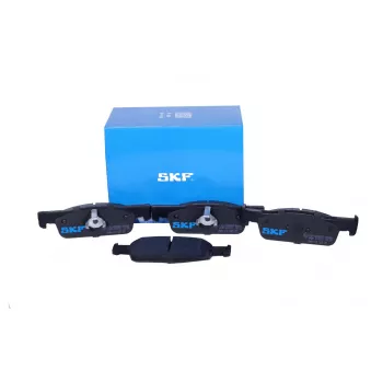 Jeu de 4 plaquettes de frein avant SKF VKBP 81312 pour DACIA LOGAN TCe 90 LPG - 90cv