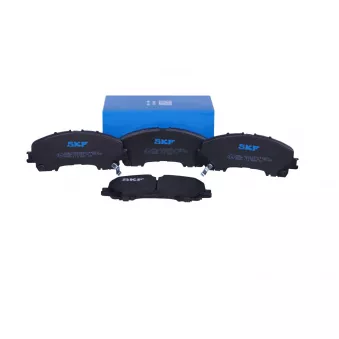 Jeu de 4 plaquettes de frein avant SKF VKBP 81327 A pour NISSAN X-TRAIL 1.7 dCi ALL MODE 4x4-i - 150cv