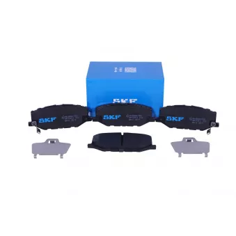 Jeu de 4 plaquettes de frein avant SKF VKBP 81360 A pour SUZUKI JIMNY 1.5 AllGrip - 102cv