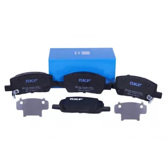 Jeu de 4 plaquettes de frein avant SKF VKBP 81363 A pour MITSUBISHI COLT 1.0 T-GDi - 100cv