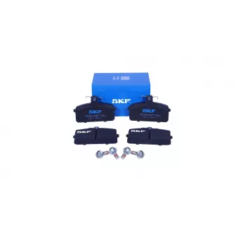 Jeu de 4 plaquettes de frein avant SKF OEM SE141165081C