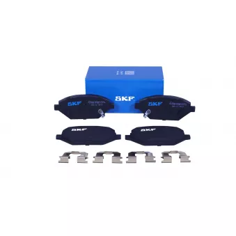 SKF VKBP 81426 A - Jeu de 4 plaquettes de frein avant