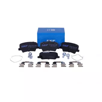 Jeu de 4 plaquettes de frein arrière SKF VKBP 91318 pour CITROEN AMI 2.0 D3 AWD - 150cv