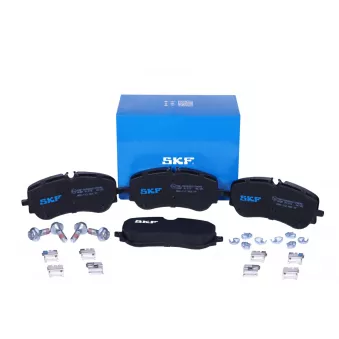 Jeu de 4 plaquettes de frein arrière SKF VKBP 91373 pour SUZUKI WAGON 2.0 TDI - 102cv