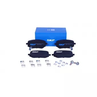 Jeu de 4 plaquettes de frein avant SKF OEM 4704230600