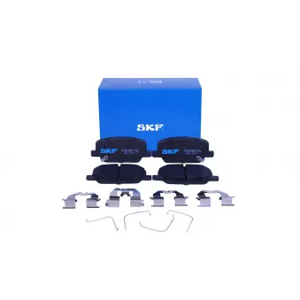 Jeu de 4 plaquettes de frein avant SKF VKBP 91440 A pour HYUNDAI SANTA FÉ 2.2 CRDi - 200cv