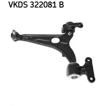 Triangle ou bras de suspension (train avant) SKF VKDS 322081 B pour PEUGEOT EXPERT 2.0 HDI 100 - 98cv