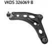 Triangle ou bras de suspension (train avant) SKF [VKDS 326069 B]