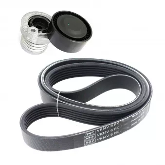 Jeu de courroies trapézoïdales à nervures SKF OEM 6072000100