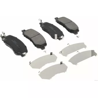 Jeu de 4 plaquettes de frein avant HERTH+BUSS JAKOPARTS J3604071 pour HONDA CR-V e:HEV - 184cv
