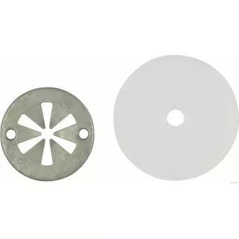 Jeu de clips de maintien, tole de protect contre la chaleur HERTH+BUSS ELPARTS OEM N90796501