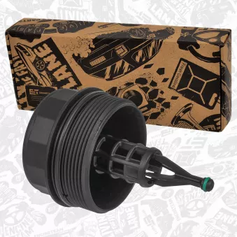 Couvercle, boîtier du filtre à huile ET ENGINETEAM FL0002 pour MERCEDES-BENZ CLASSE E E 350 d 4-matic - 258cv