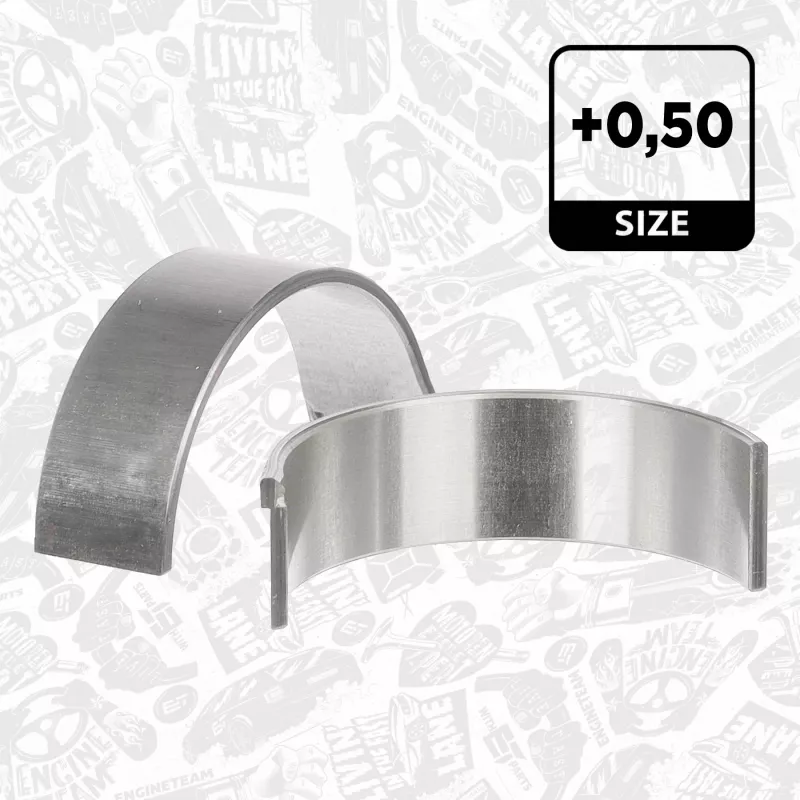 Kit de coussinets de bielle ET ENGINETEAM LP008950 - Visuel 1