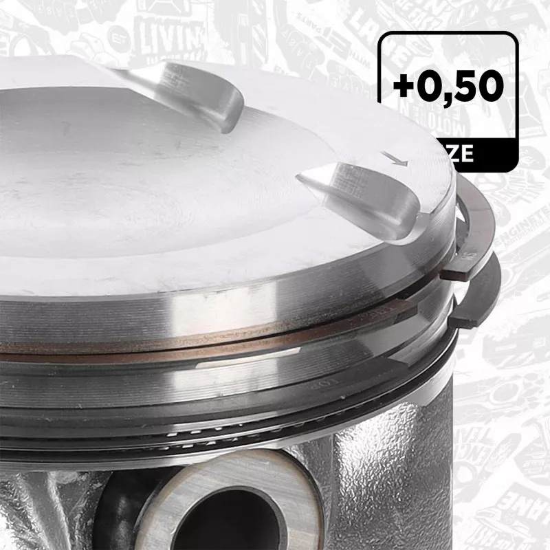 Piston ET ENGINETEAM PM010750 - Visuel 2