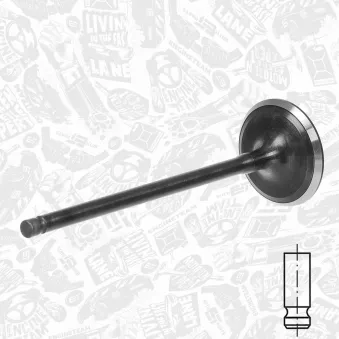 ET ENGINETEAM VI0194 - Soupape d'admission