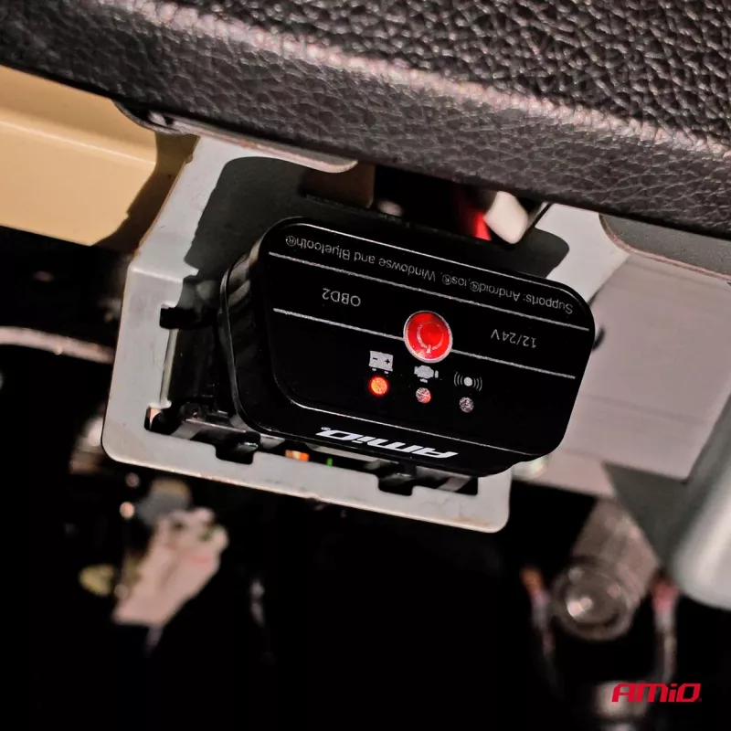 Scanner de diagnostic OBD2 Bluetooth AMIO 04731 - Visuel 2