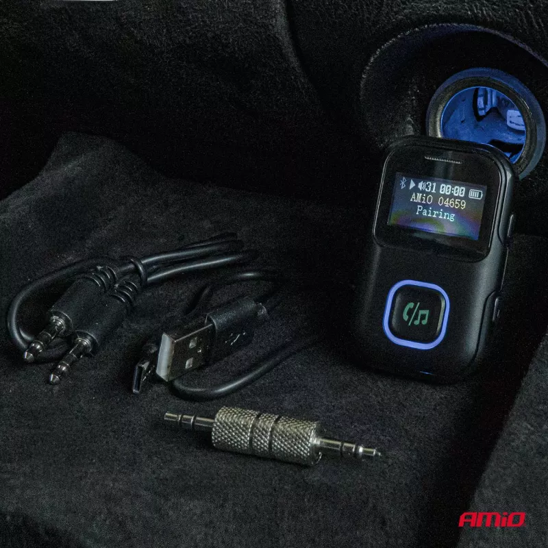 Récepteur Bluetooth avec mini jack LCD - AMIO 04659 - Visuel 1