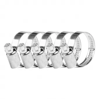 Collier à vis 5 pièces 16–27 mm/9 mm W2 AMIO 04582