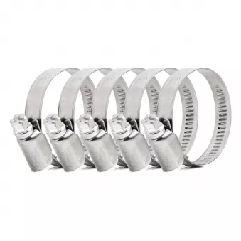 Collier à vis 5 pièces 25-40mm/9mm W2 AMIO 04586