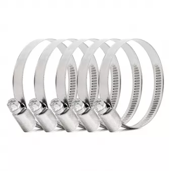 Collier de serrage 5 pcs. 40-60mm/9mm W2 - AMIO 04588