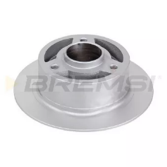 BREMSI CD6528S - Jeu de 2 disques de frein avant