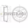 Tambour de frein BREMSI [CR5785]