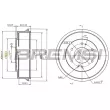 Tambour de frein BREMSI [CR5829]