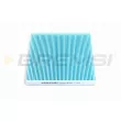 Filtre, air de l'habitacle BREMSI [FC0934]