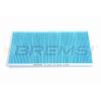 Filtre, air de l'habitacle BREMSI FC1537 pour OPEL CORSA 1.7 D - 60cv