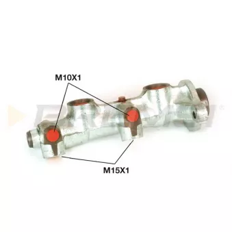 BREMSI PB0589 - Maître-cylindre de frein